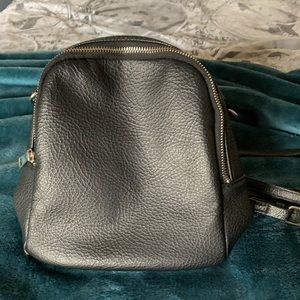 Small black backpack